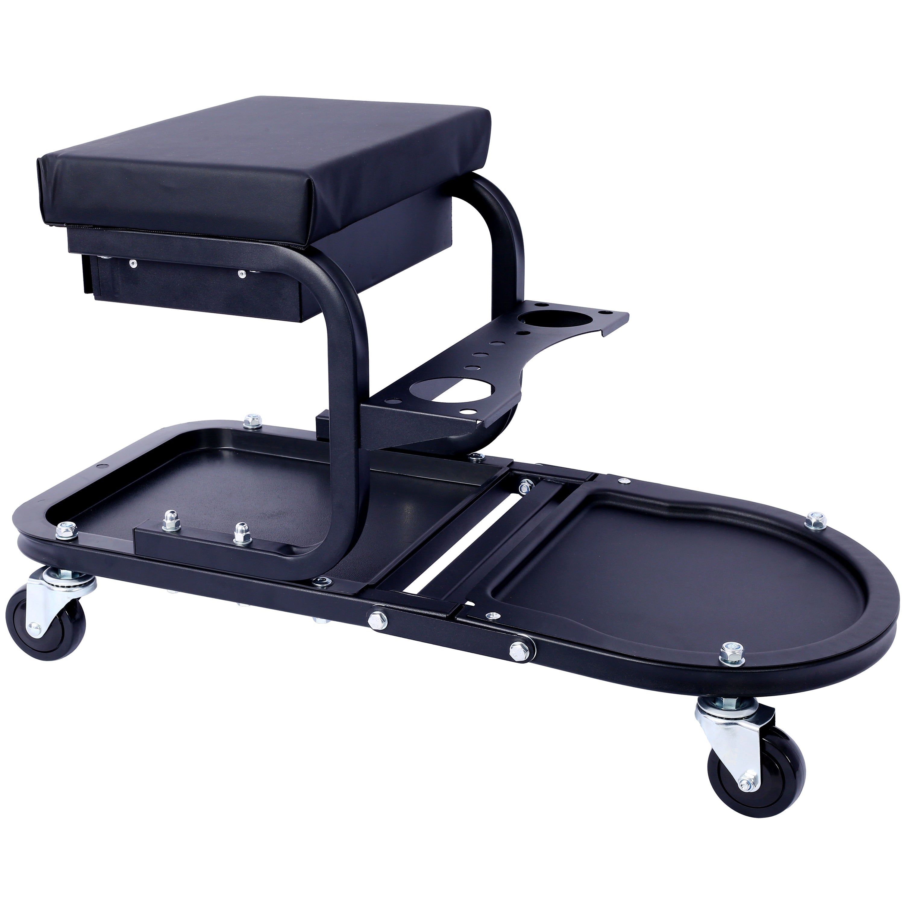 Ultimate Rolling Details and Multifunctional Car, 15'1/2 "x 8'3/4" x 18'1/2 "- Black
