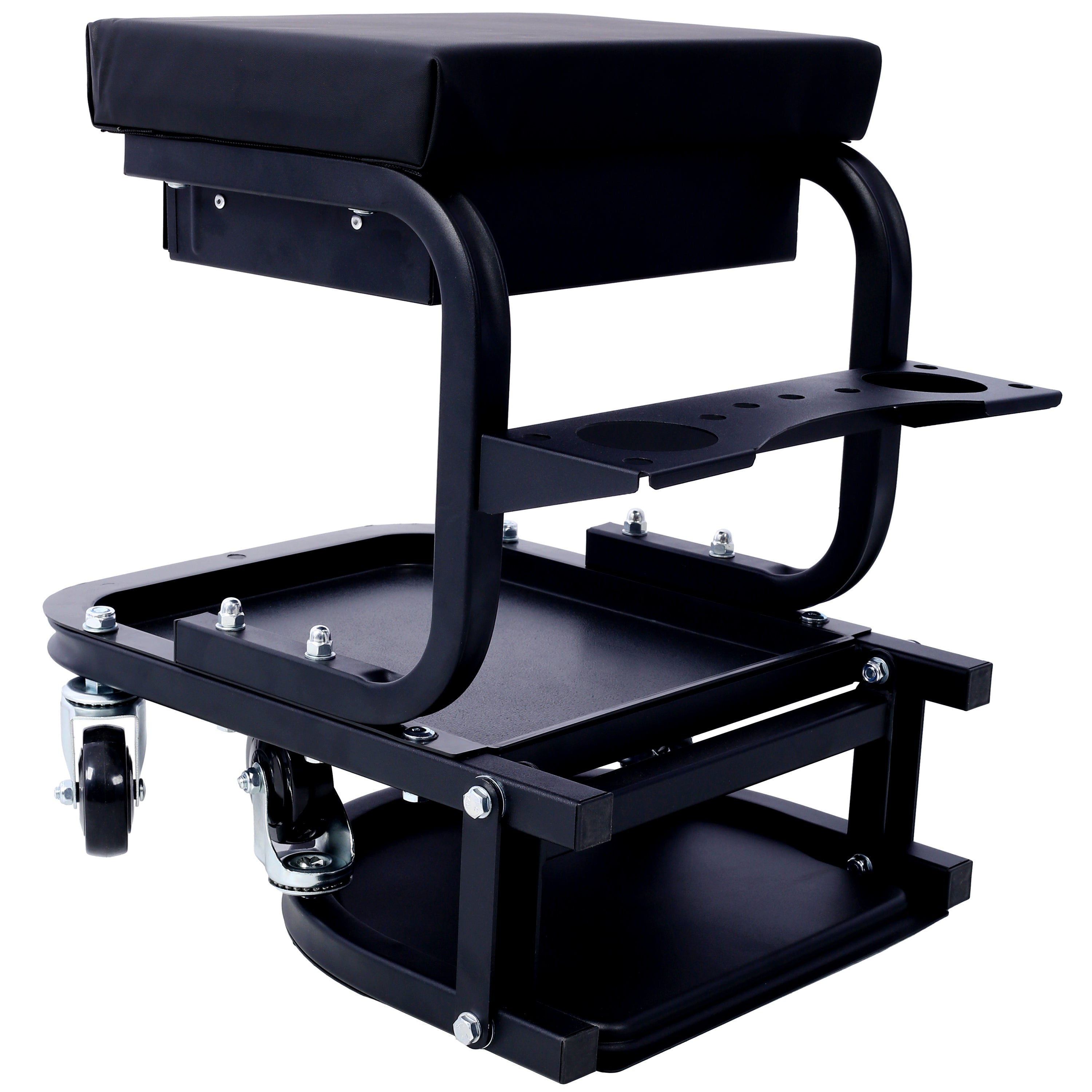 Ultimate Rolling Details and Multifunctional Car, 15'1/2 "x 8'3/4" x 18'1/2 "- Black