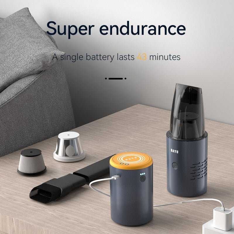 BAYU Wireless Handheld Car Vacuum Cleaner | 19500Pa Suction 60Min Runtime