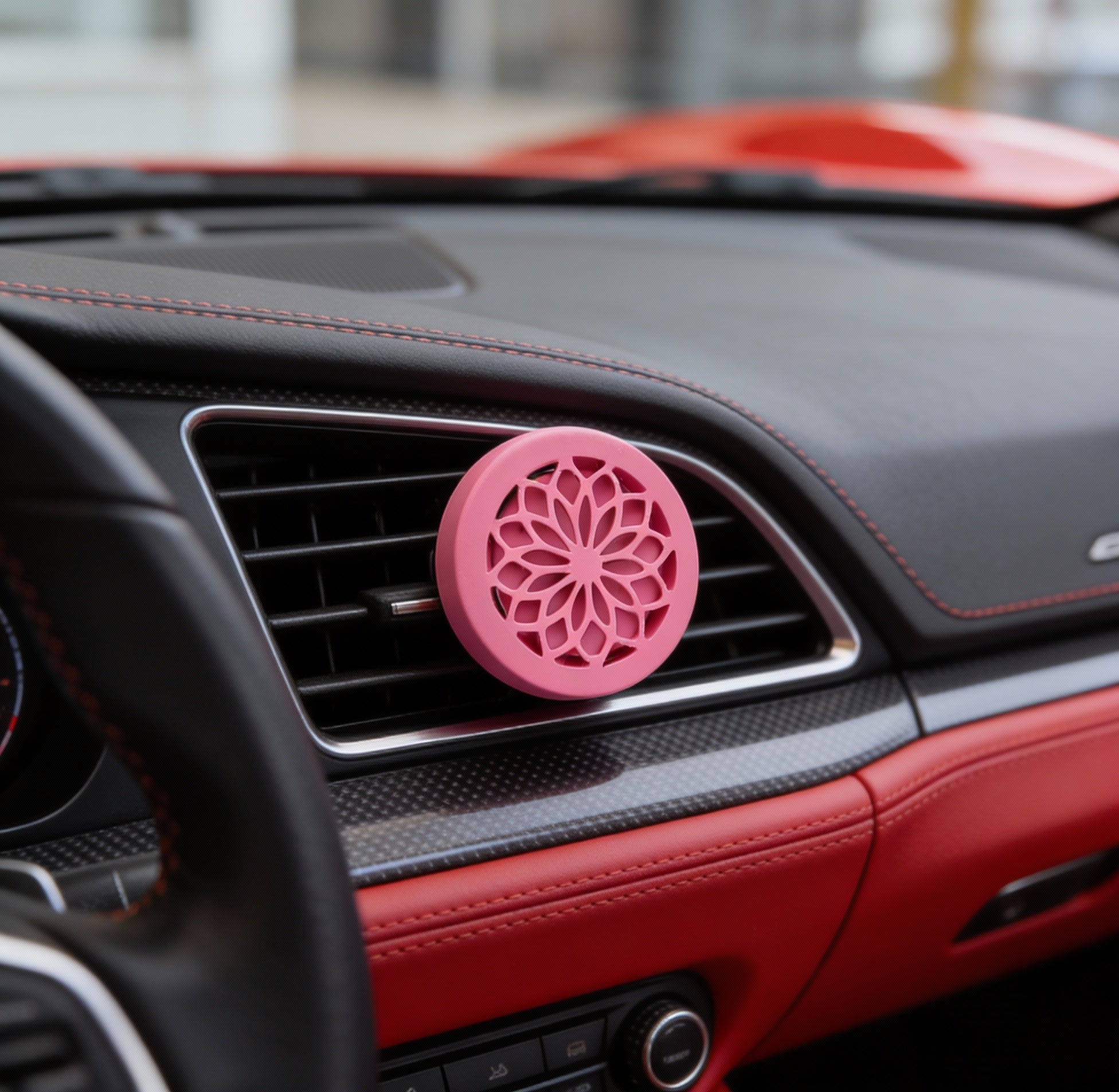 FlowScent Fragrance Car Vent Clip 2 Pack – Long-Lasting Air Freshener for Vehicles